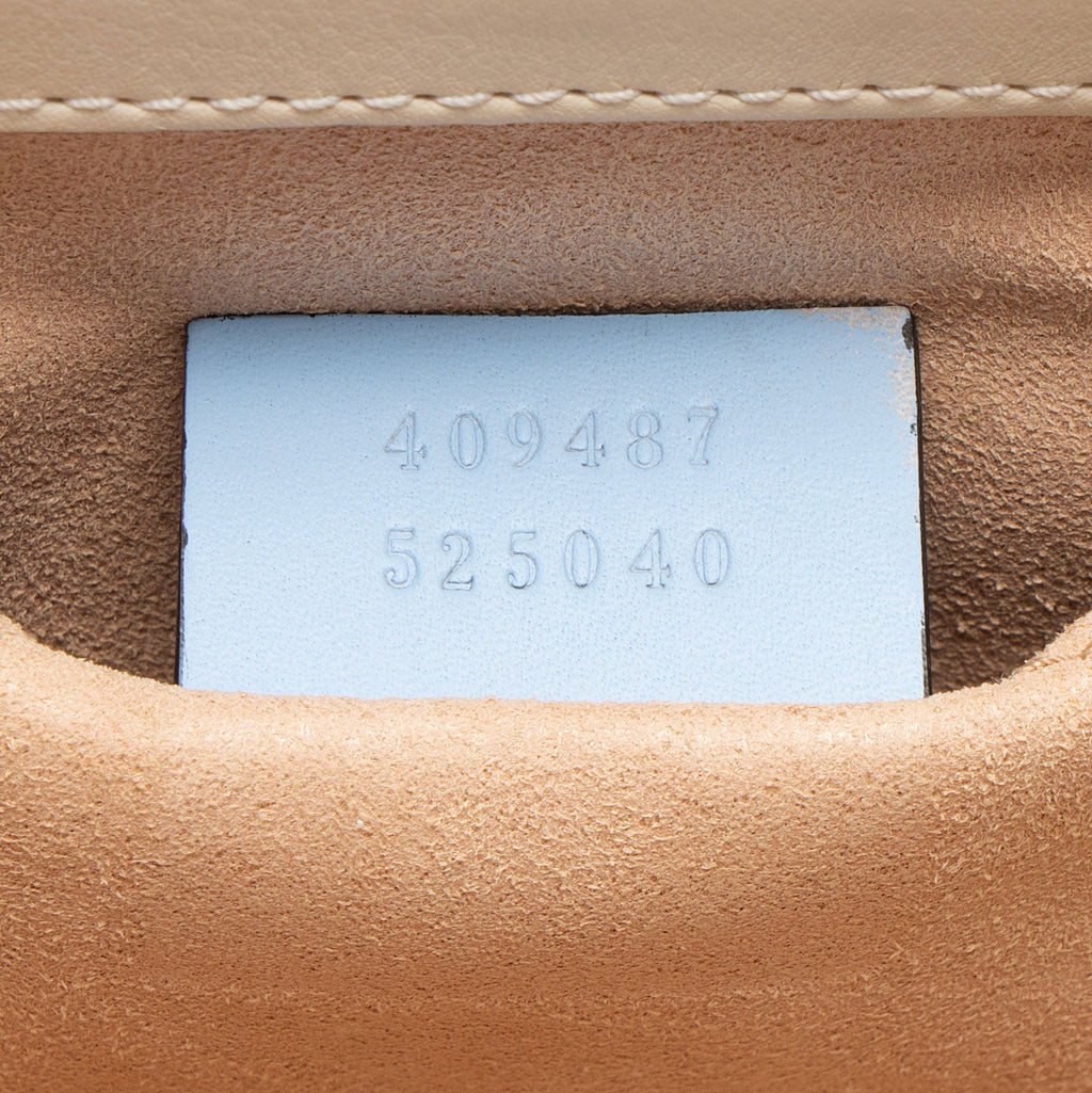 Gucci GG Supreme Les Pommes Padlock Small Shoulder Bag