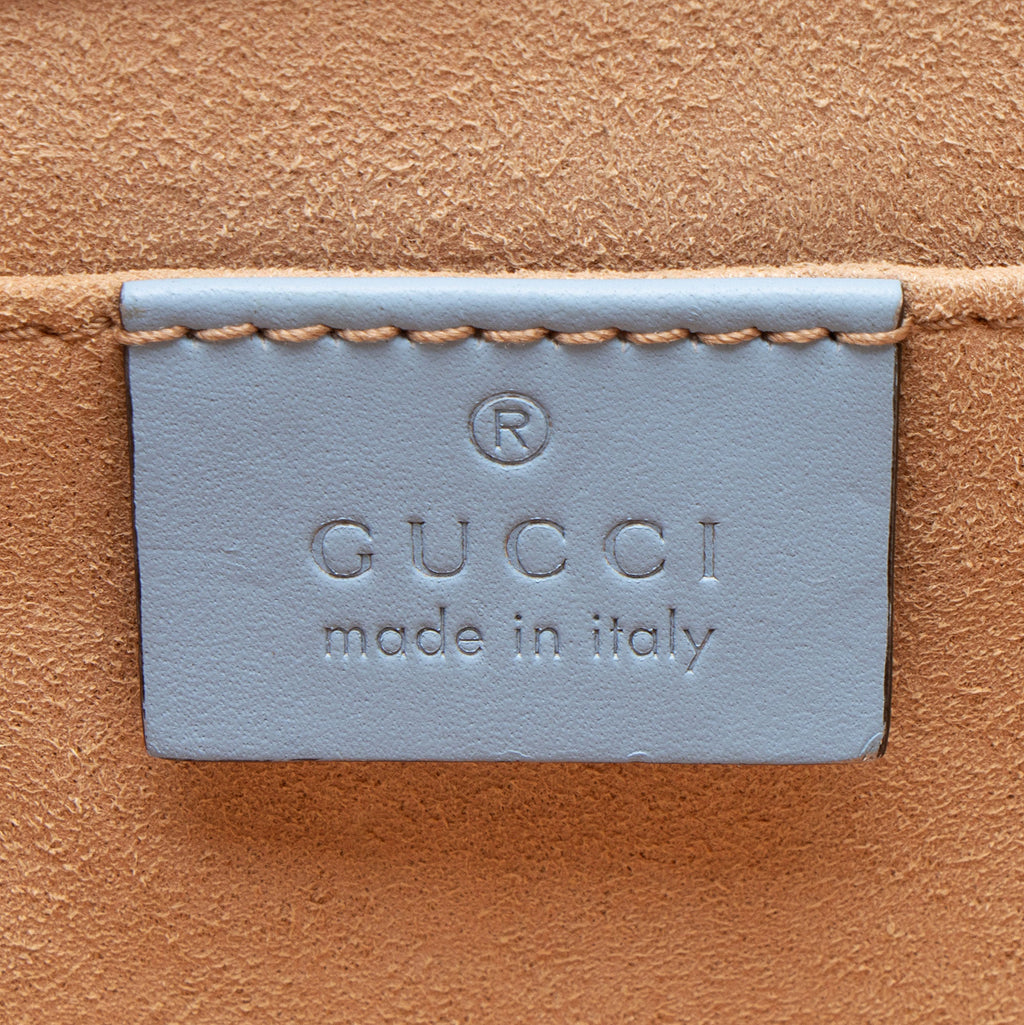 Gucci GG Supreme Les Pommes Padlock Small Shoulder Bag
