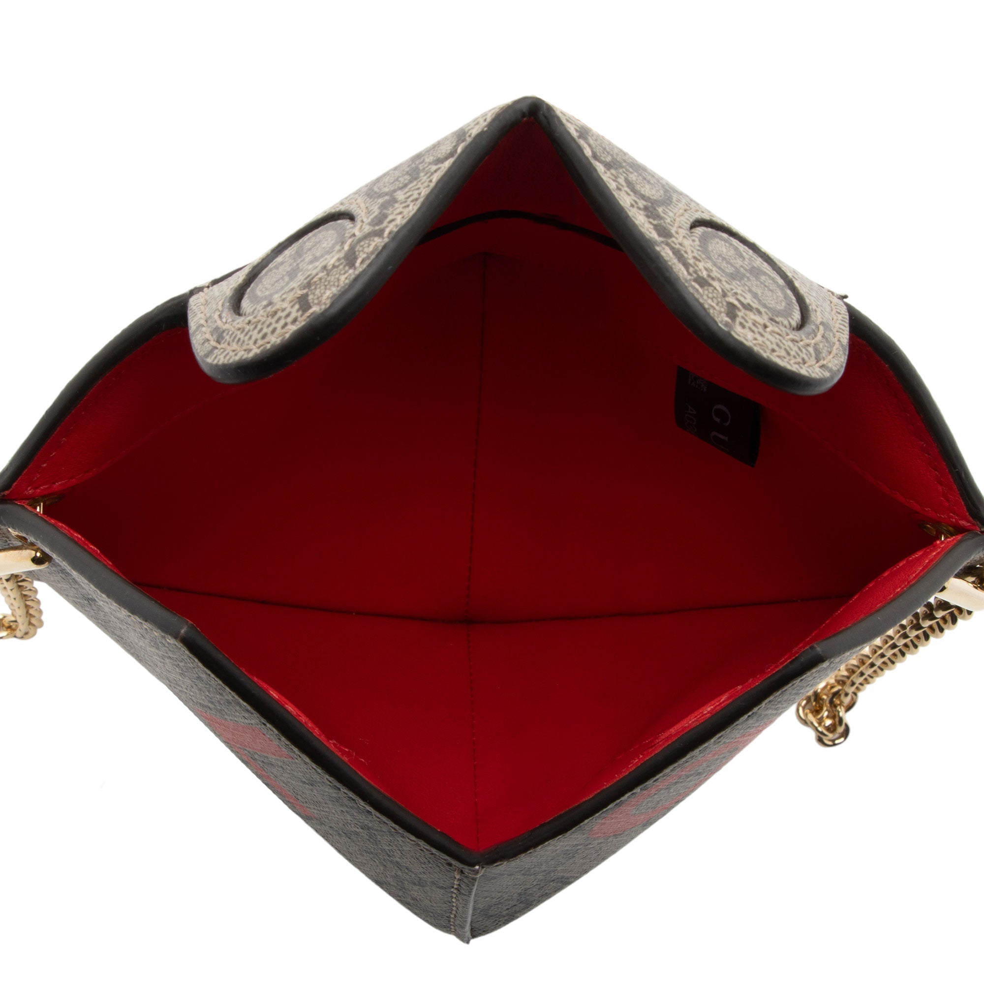 Gucci GG Supreme Love Heart Valentines Mini Crossbody (SHF-vvjySZ)
