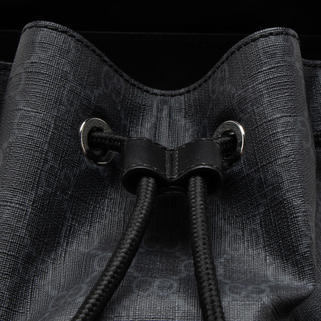 Gucci GG Supreme Medium Flap Backpack