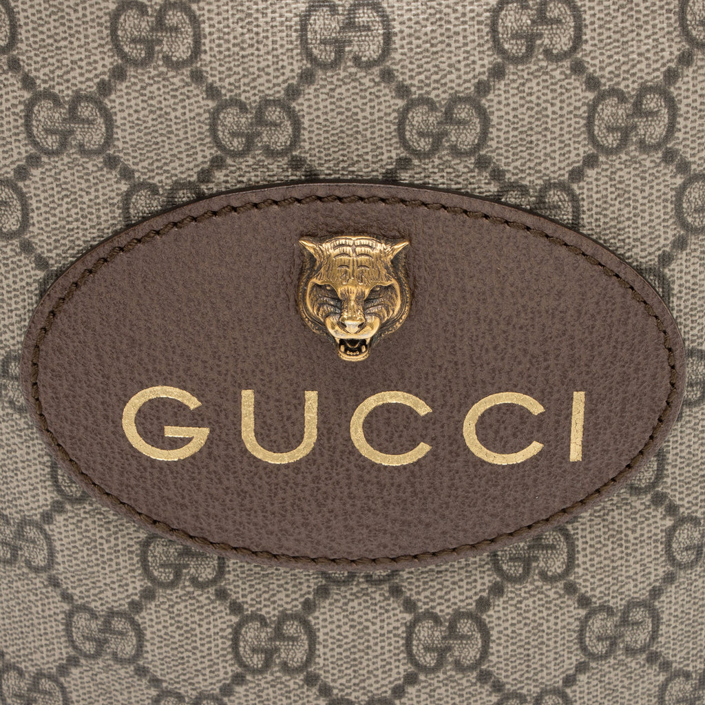 Gucci GG Supreme Neo Vintage Drawstring Shoulder Bag