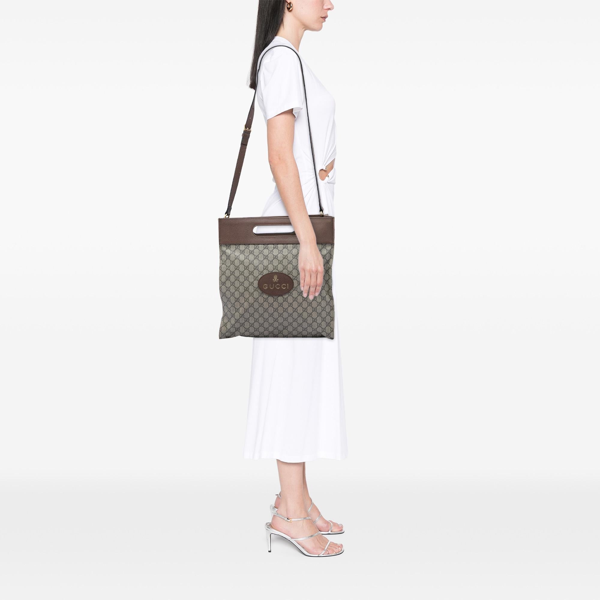 Gucci GG Supreme Neo Vintage Soft Tote