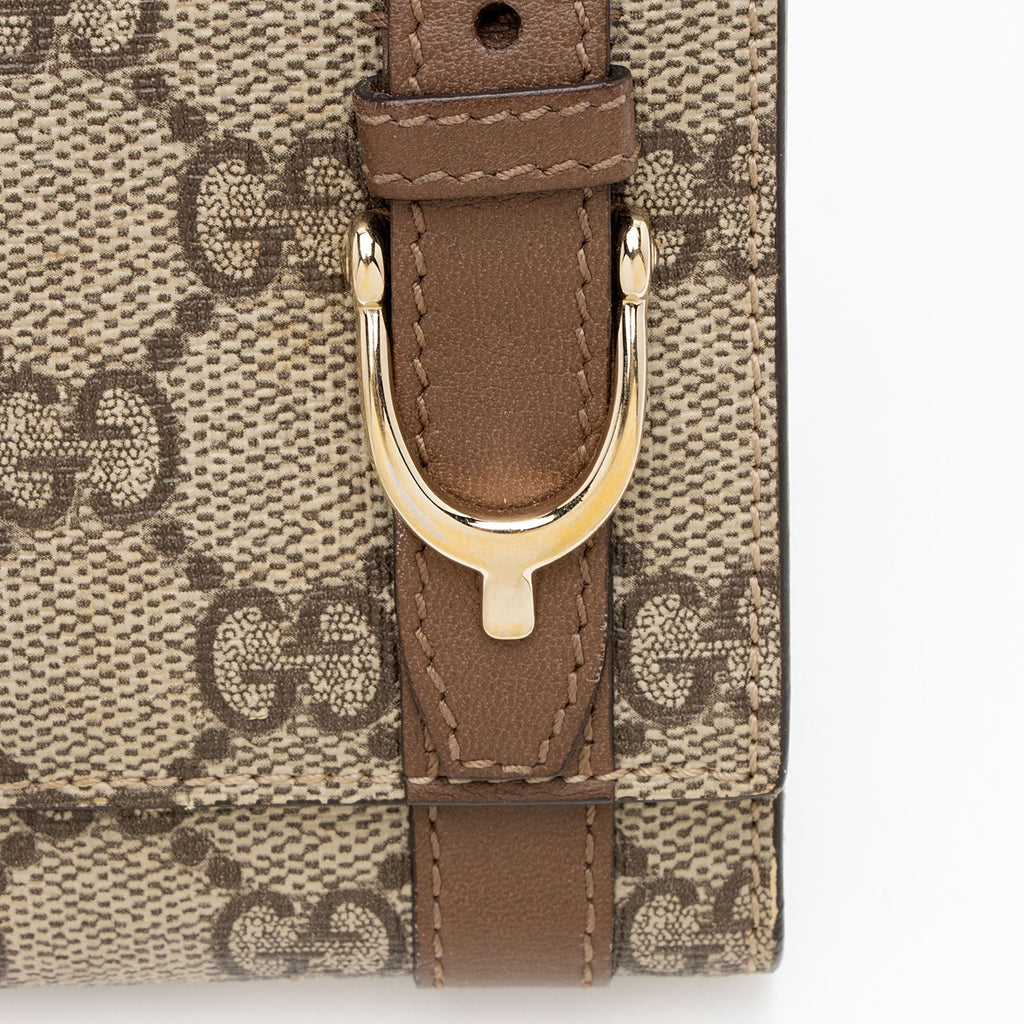Gucci GG Supreme Nice Continental Wallet