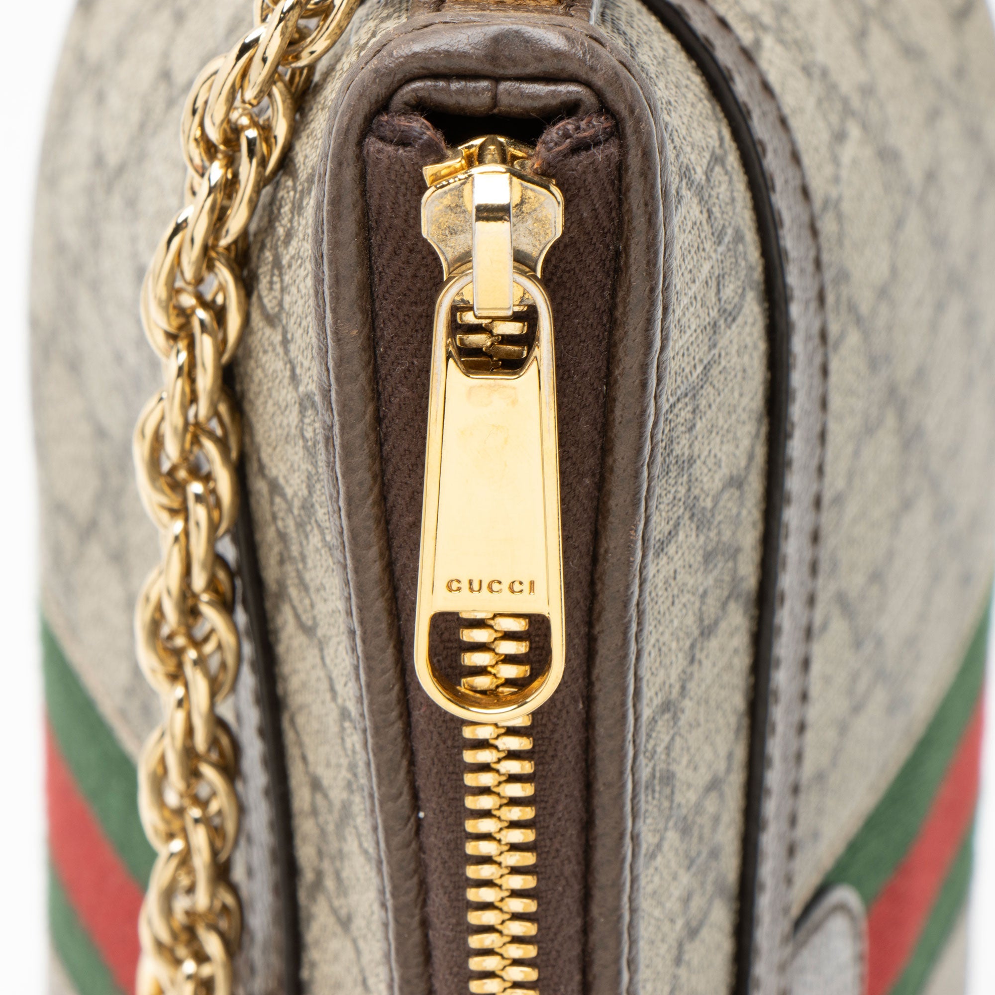 Gucci GG Supreme Ophidia Chain Mini Shoulder Bag