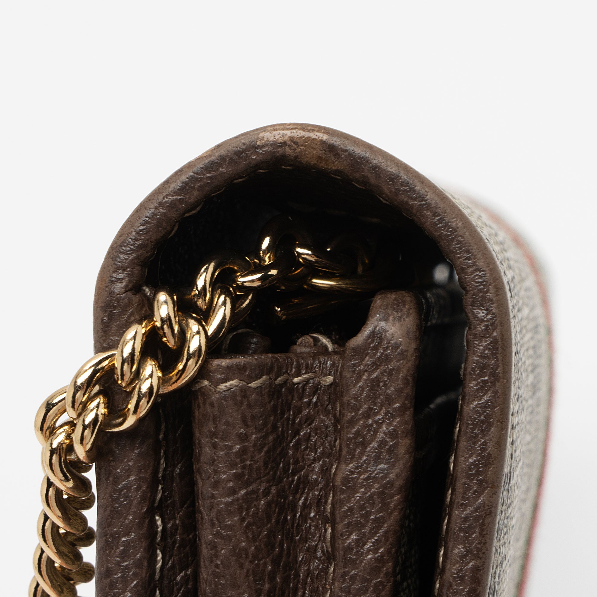 Gucci GG Supreme Ophidia Chain Wallet (SHF-gDEikM)