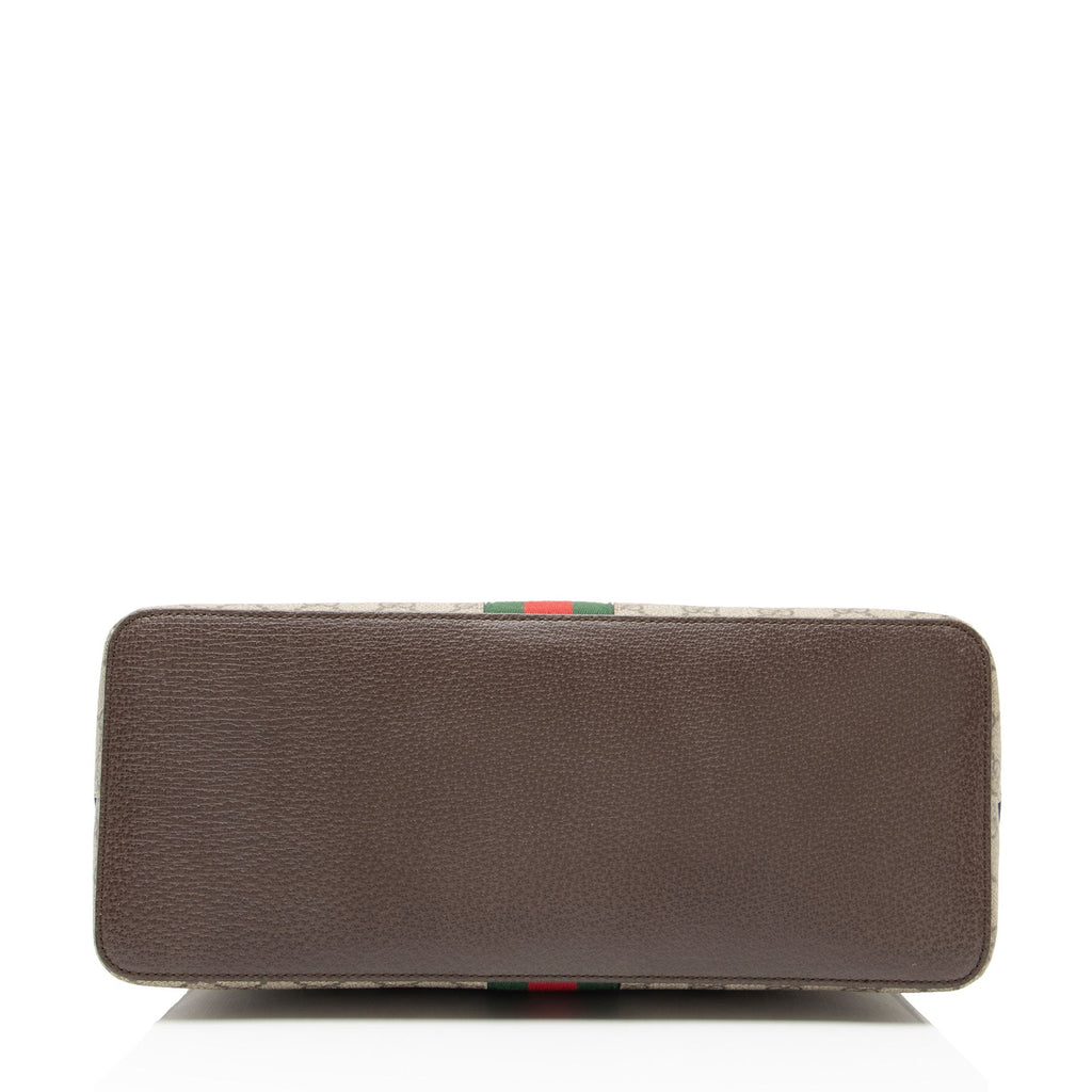 Gucci GG Supreme Ophidia Dome Medium Satchel
