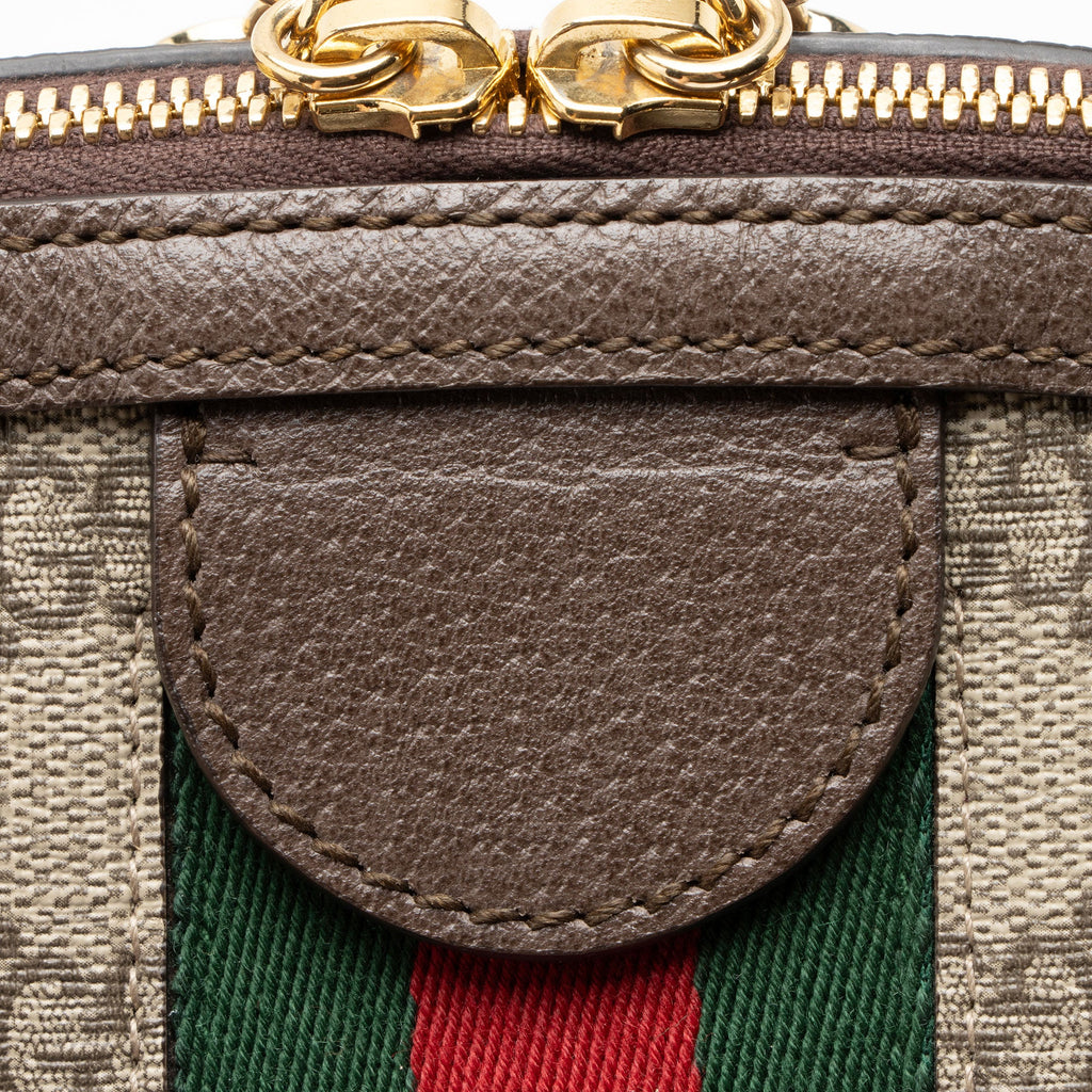 Gucci GG Supreme Ophidia Dome Medium Satchel