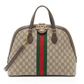 Gucci GG Supreme Ophidia Dome Medium Satchel