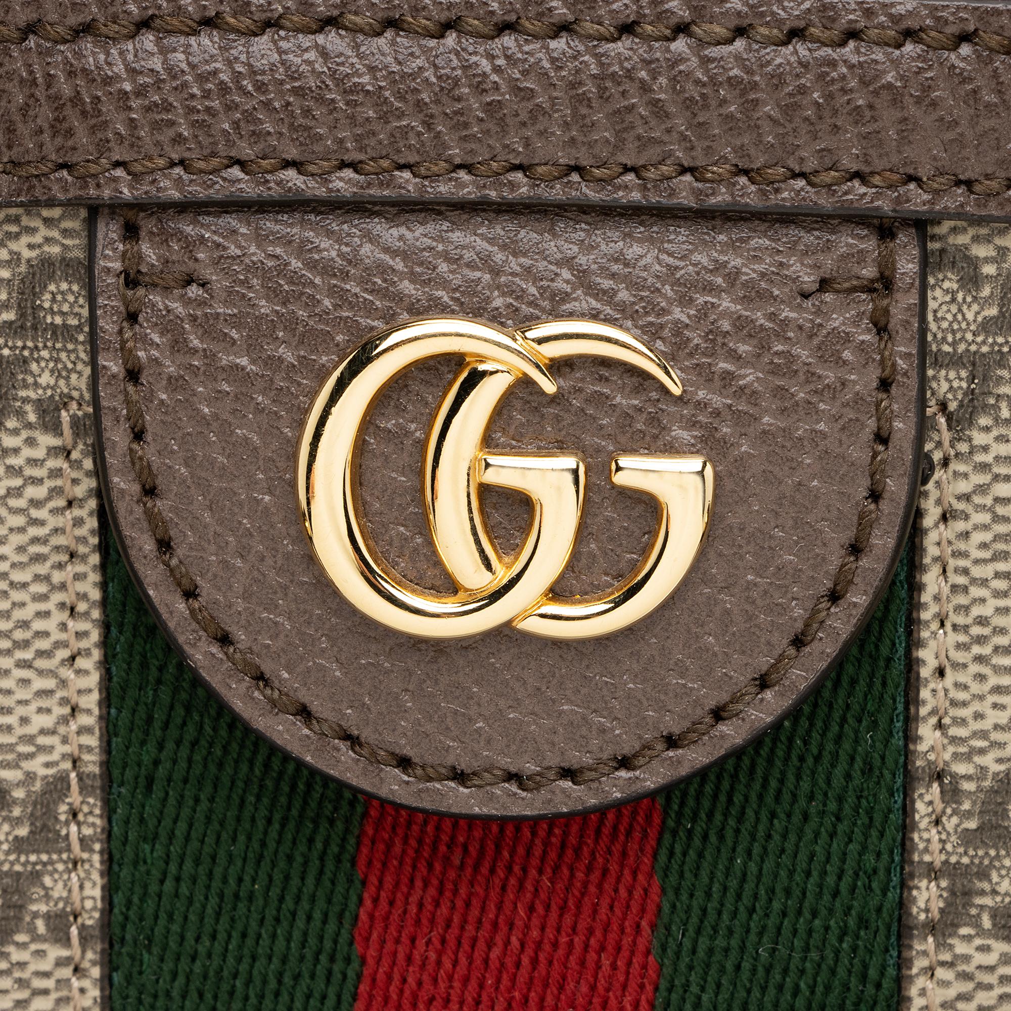 Gucci GG Supreme Ophidia Dome Satchel (SHF-23044)