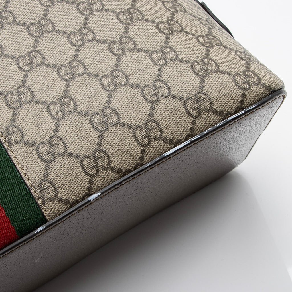 Gucci GG Supreme Ophidia Dome Satchel (SHF-23044)