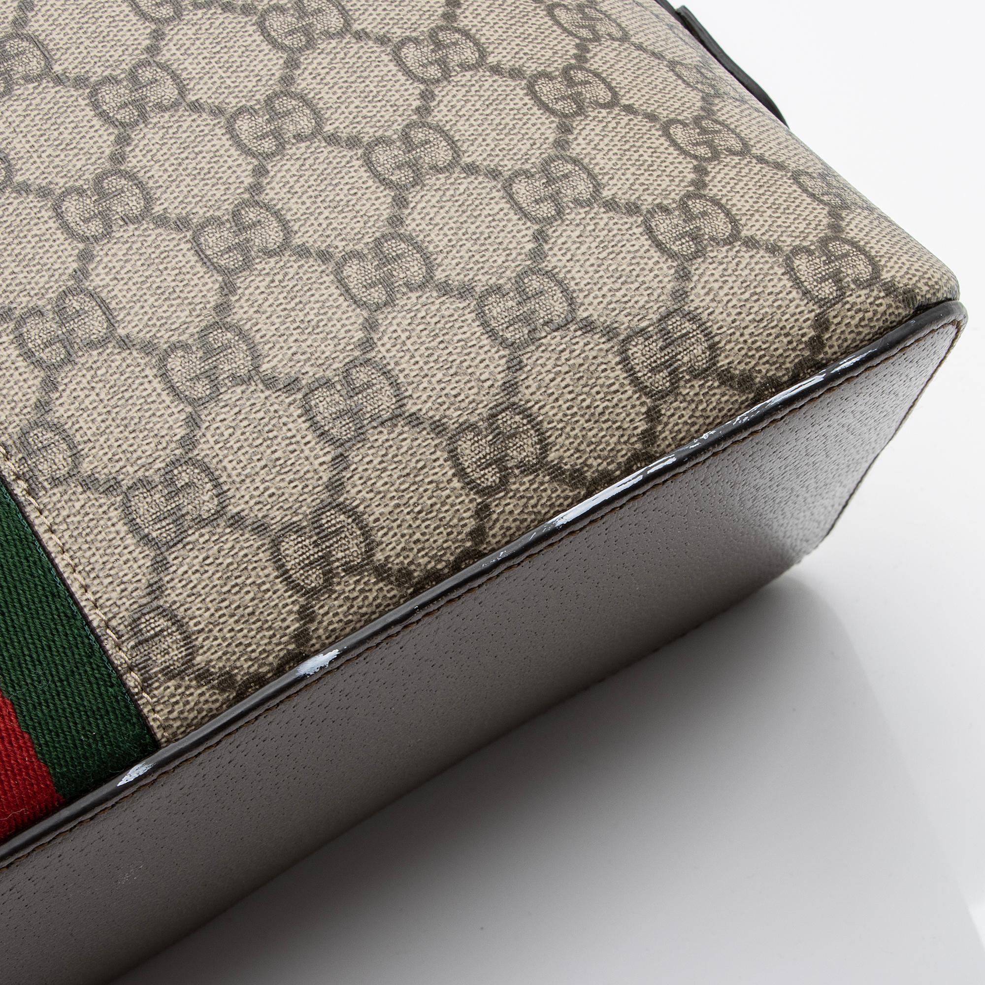 Gucci GG Supreme Ophidia Dome Satchel (SHF-23044)