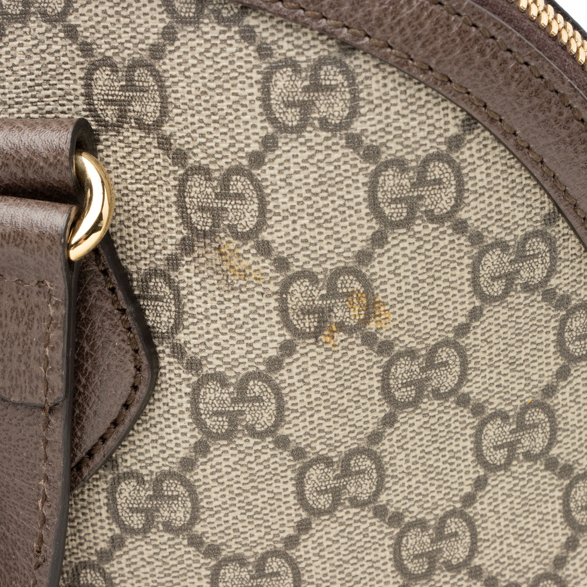 Gucci GG Supreme Ophidia Dome Satchel