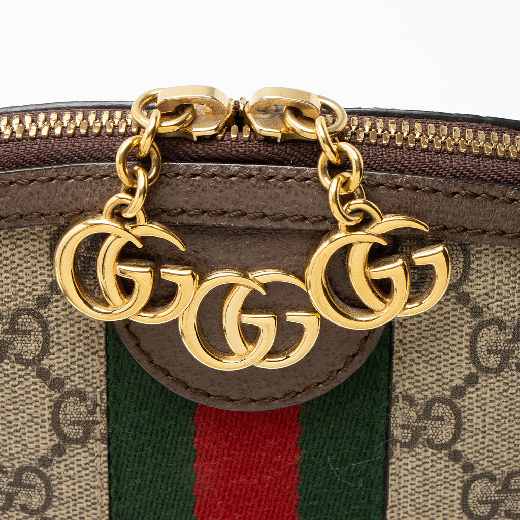 Gucci GG Supreme Ophidia Dome Small Shoulder Bag