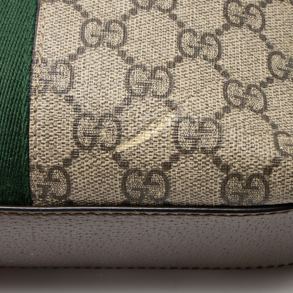 Gucci GG Supreme Ophidia Dome Small Shoulder Bag