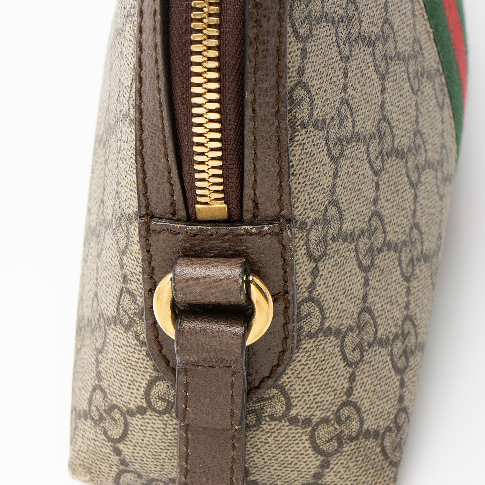 Gucci GG Supreme Ophidia Dome Small Shoulder Bag
