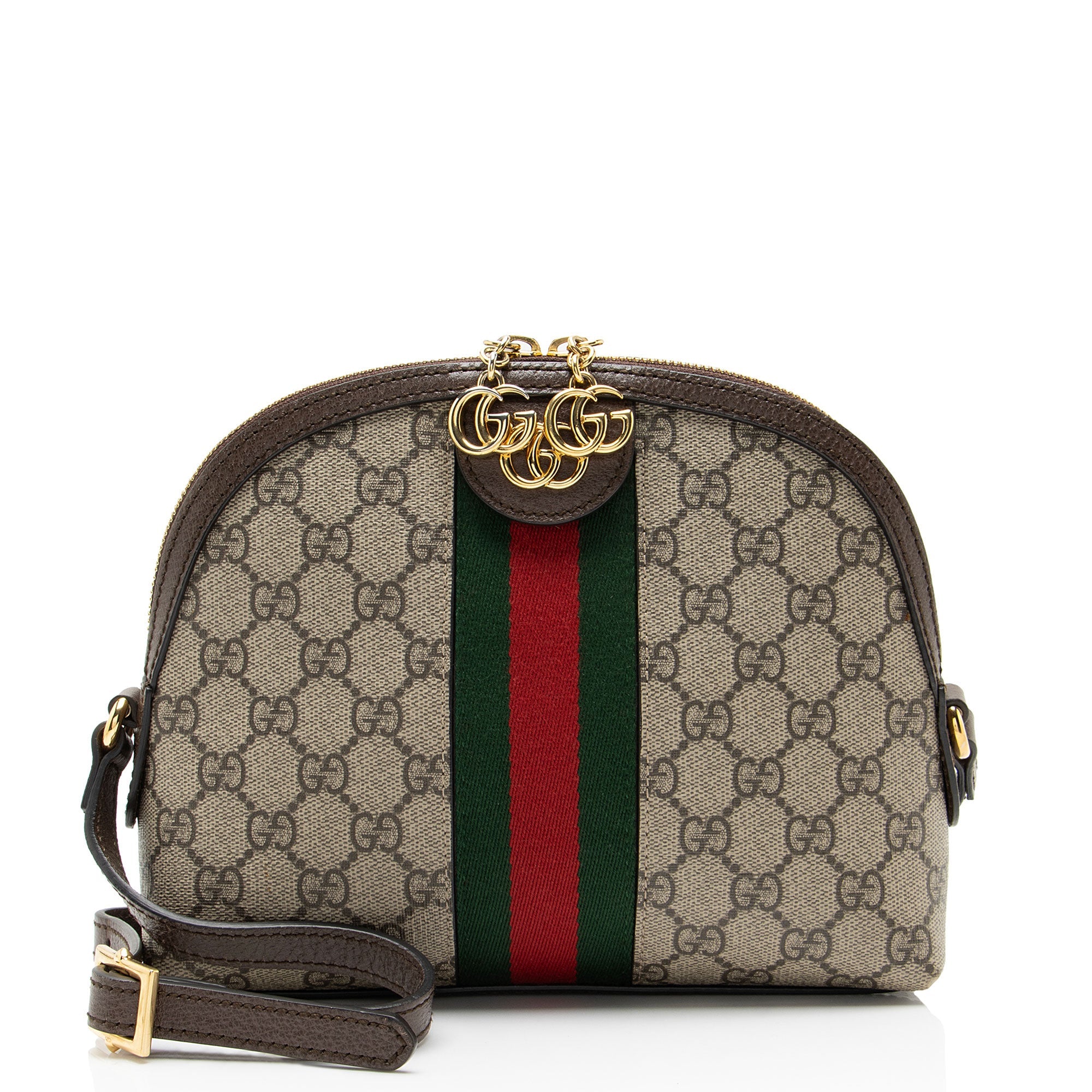 Gucci GG Supreme Ophidia Dome Small Shoulder Bag