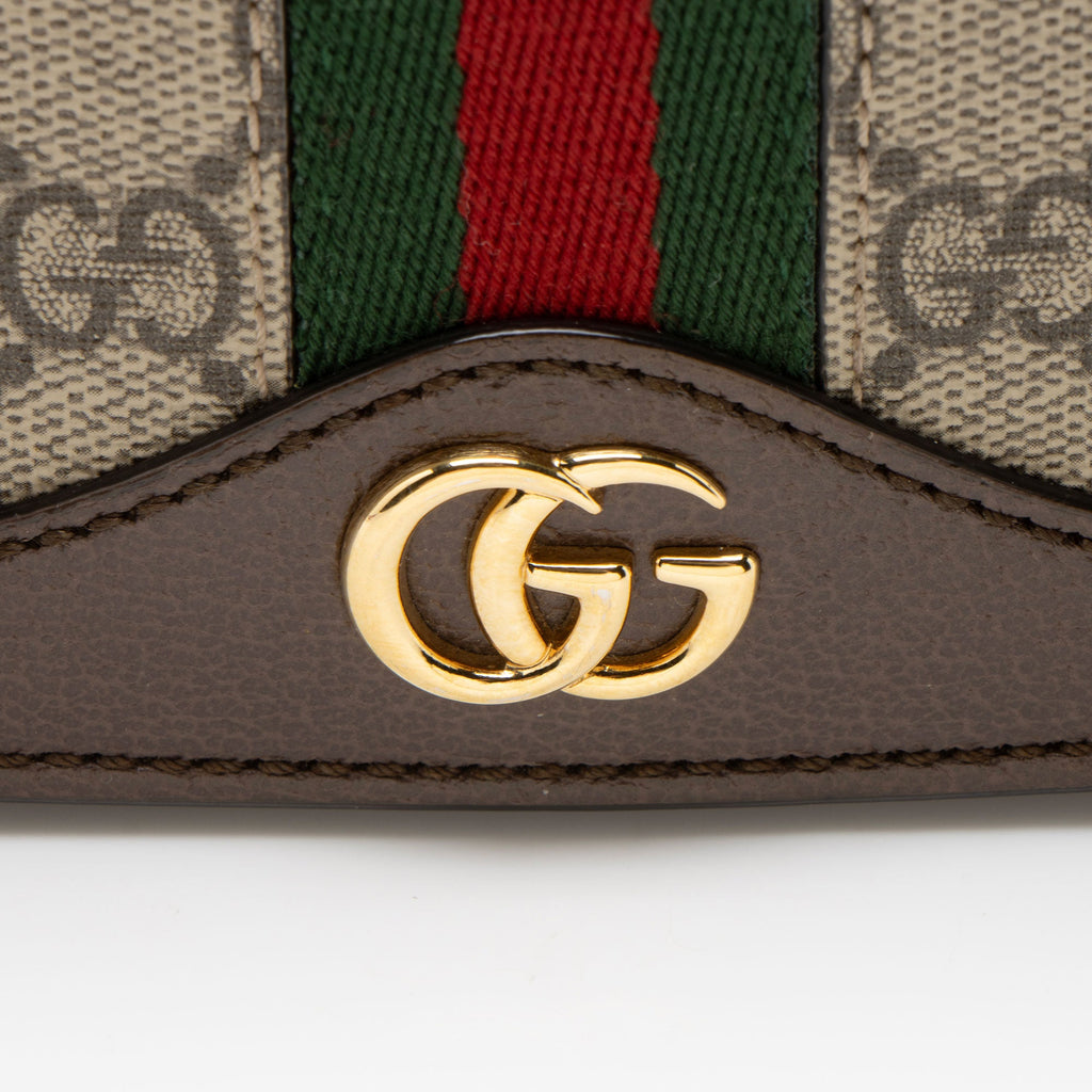 Gucci GG Supreme Ophidia Flap Messenger Bag