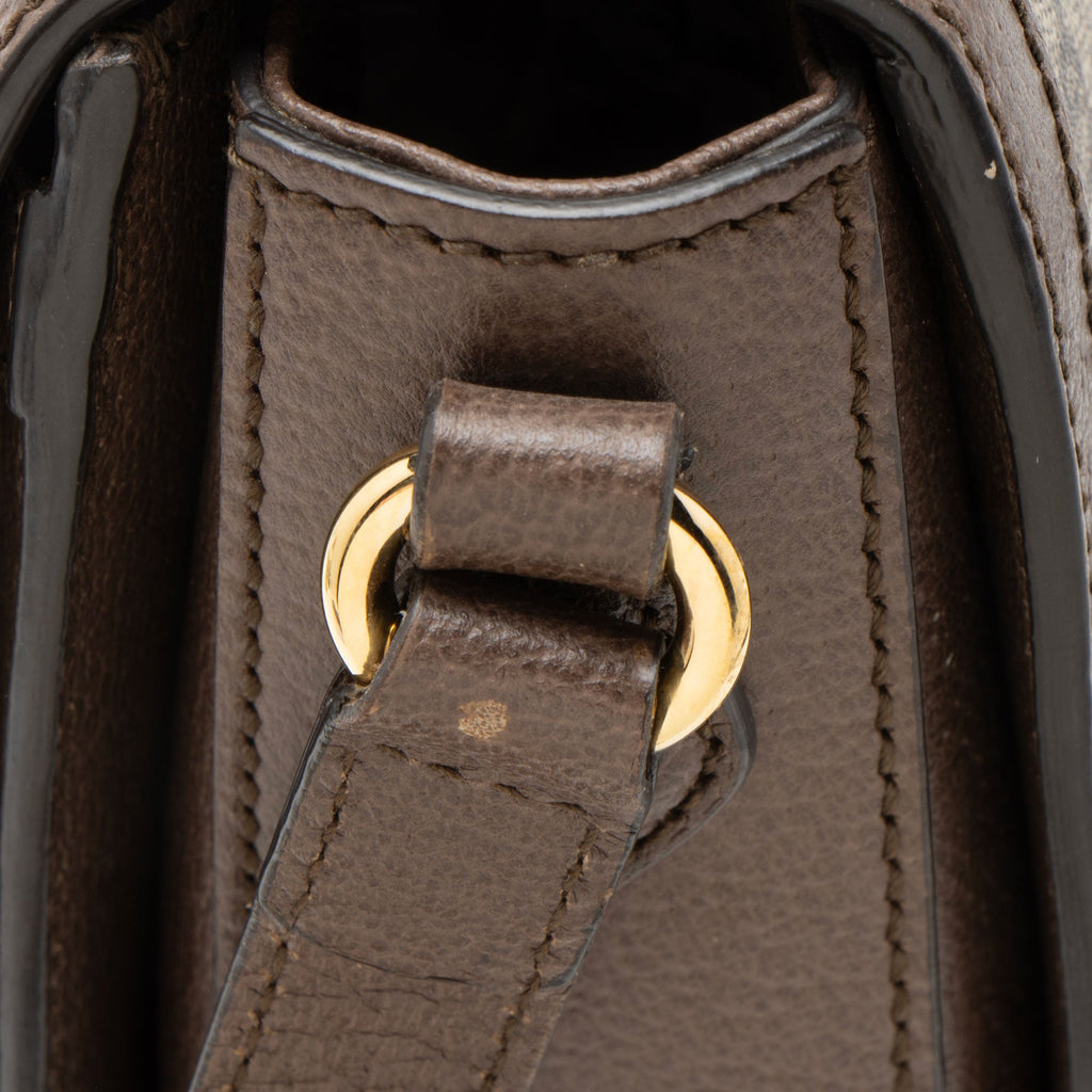 Gucci GG Supreme Ophidia Flap Messenger Bag