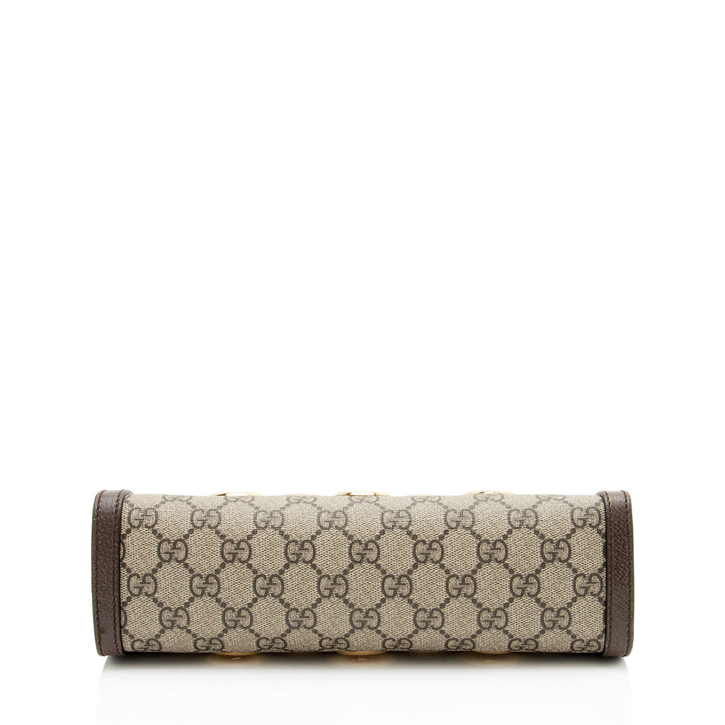 Gucci GG Supreme Ophidia Grommet Medium Chain Shoulder Bag