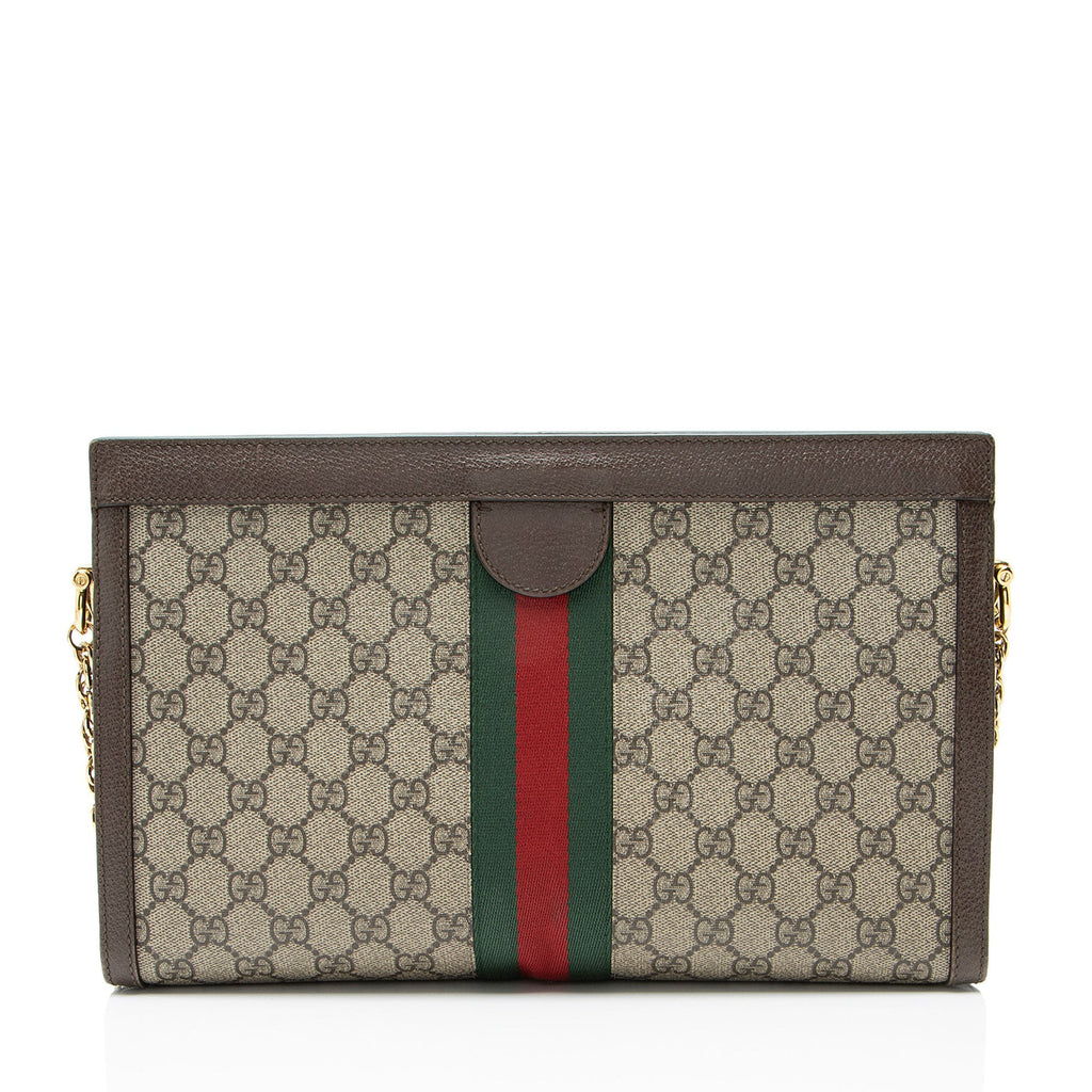 Gucci GG Supreme Ophidia Large Chain Shoulder Bag