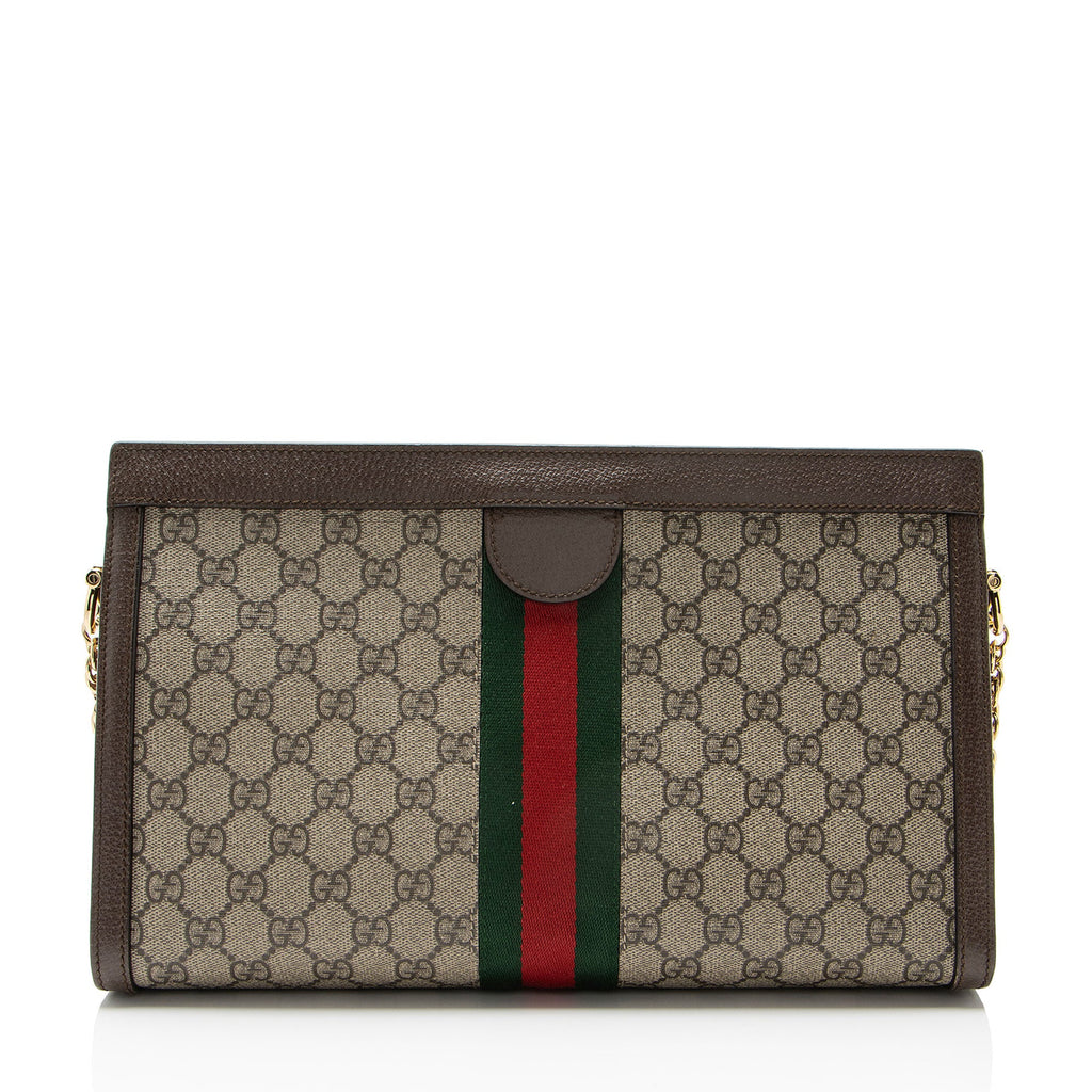 Gucci GG Supreme Ophidia Large Chain Shoulder Bag