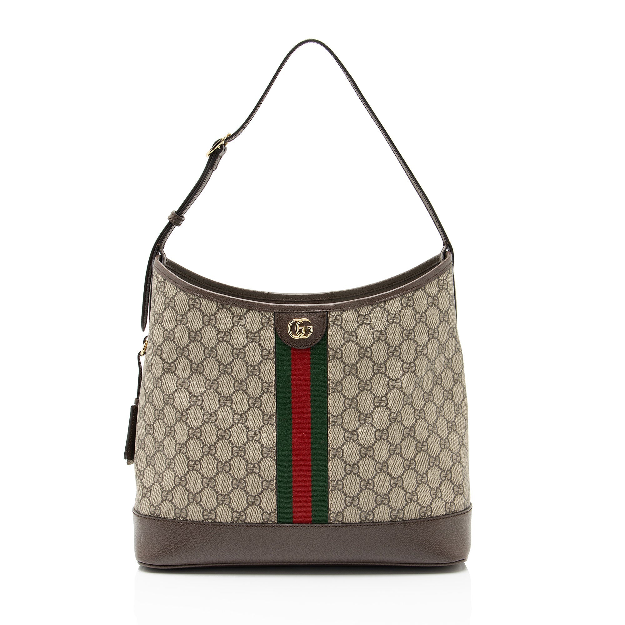 Gucci GG Supreme Ophidia Large Open Shoulder Bag