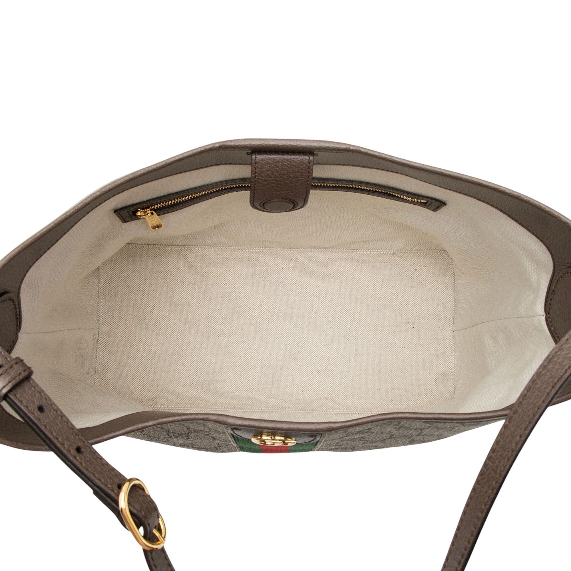 Gucci GG Supreme Ophidia Large Open Shoulder Bag