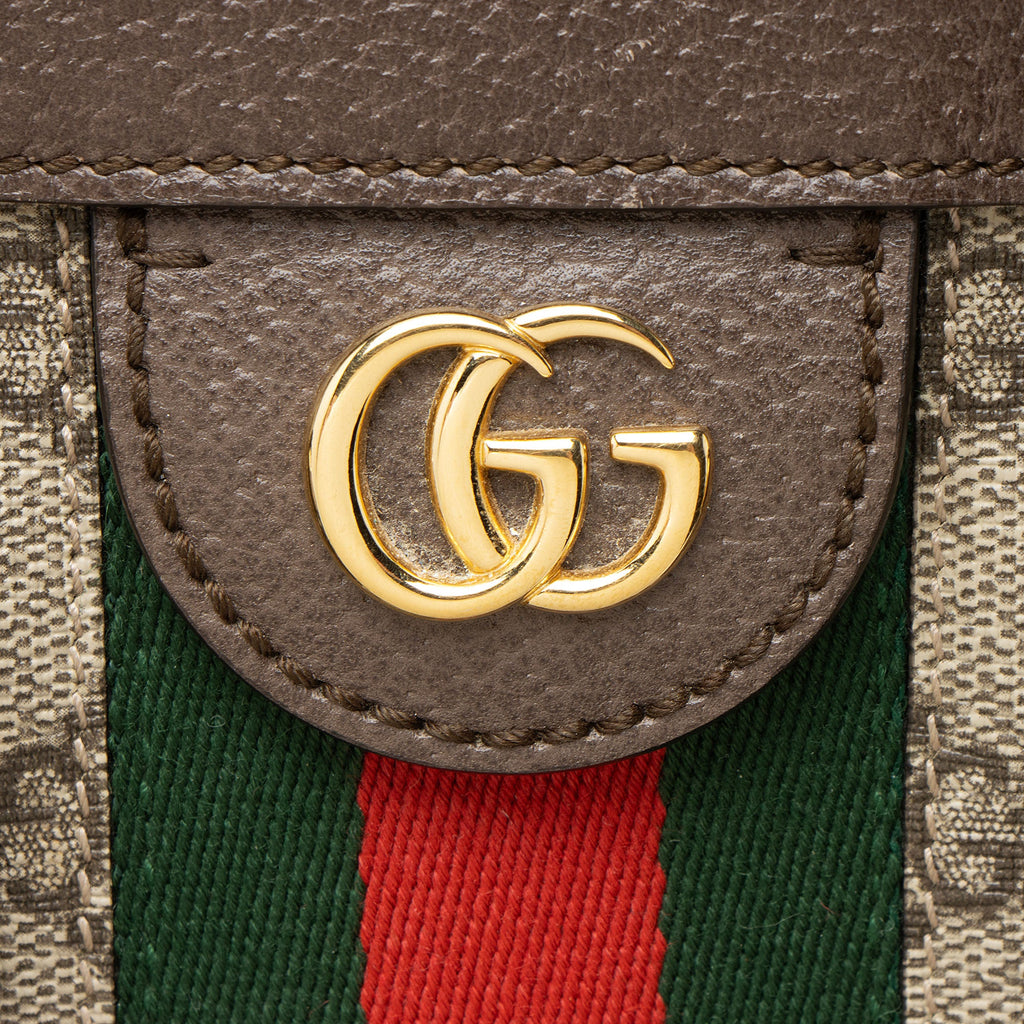 Gucci GG Supreme Ophidia Large Zip Tote