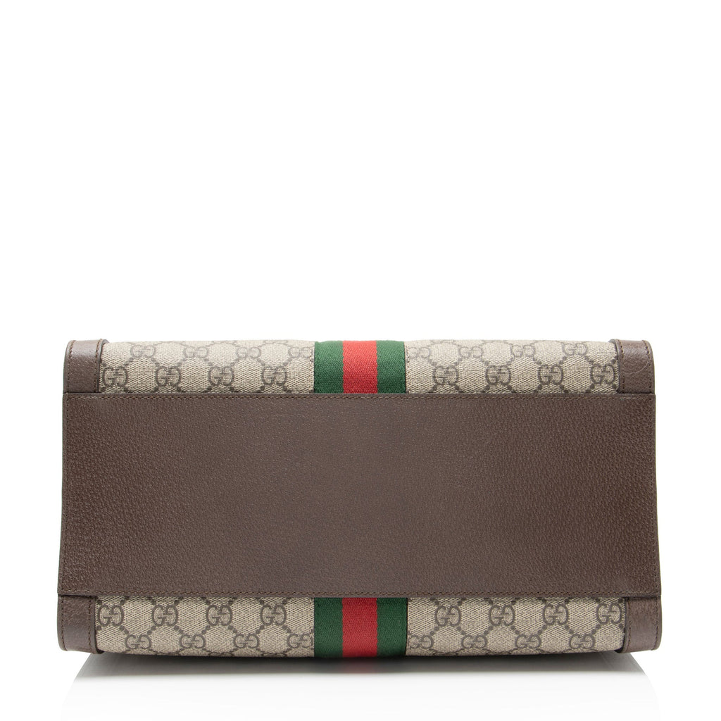 Gucci GG Supreme Ophidia Large Zip Tote