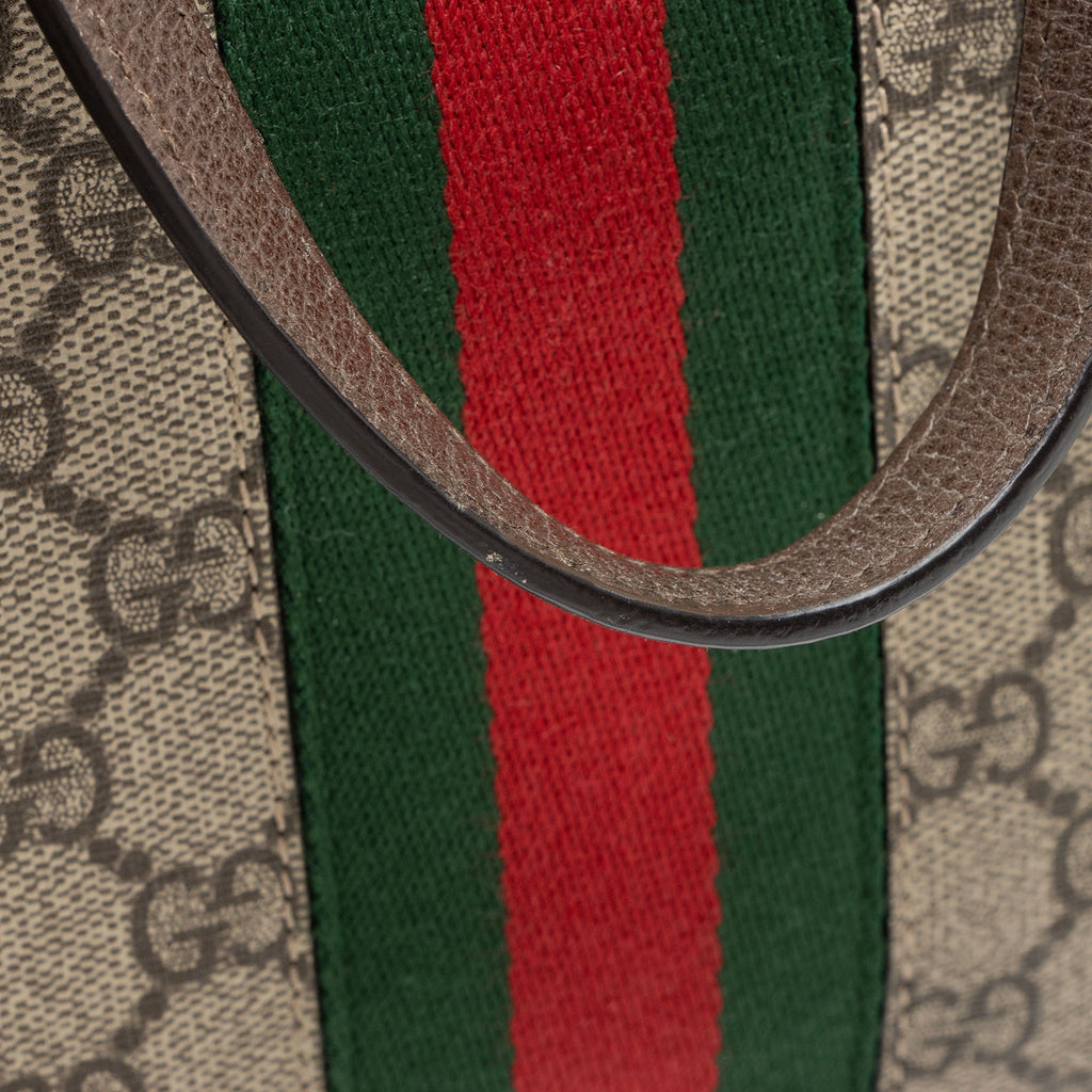 Gucci GG Supreme Ophidia Large Zip Tote
