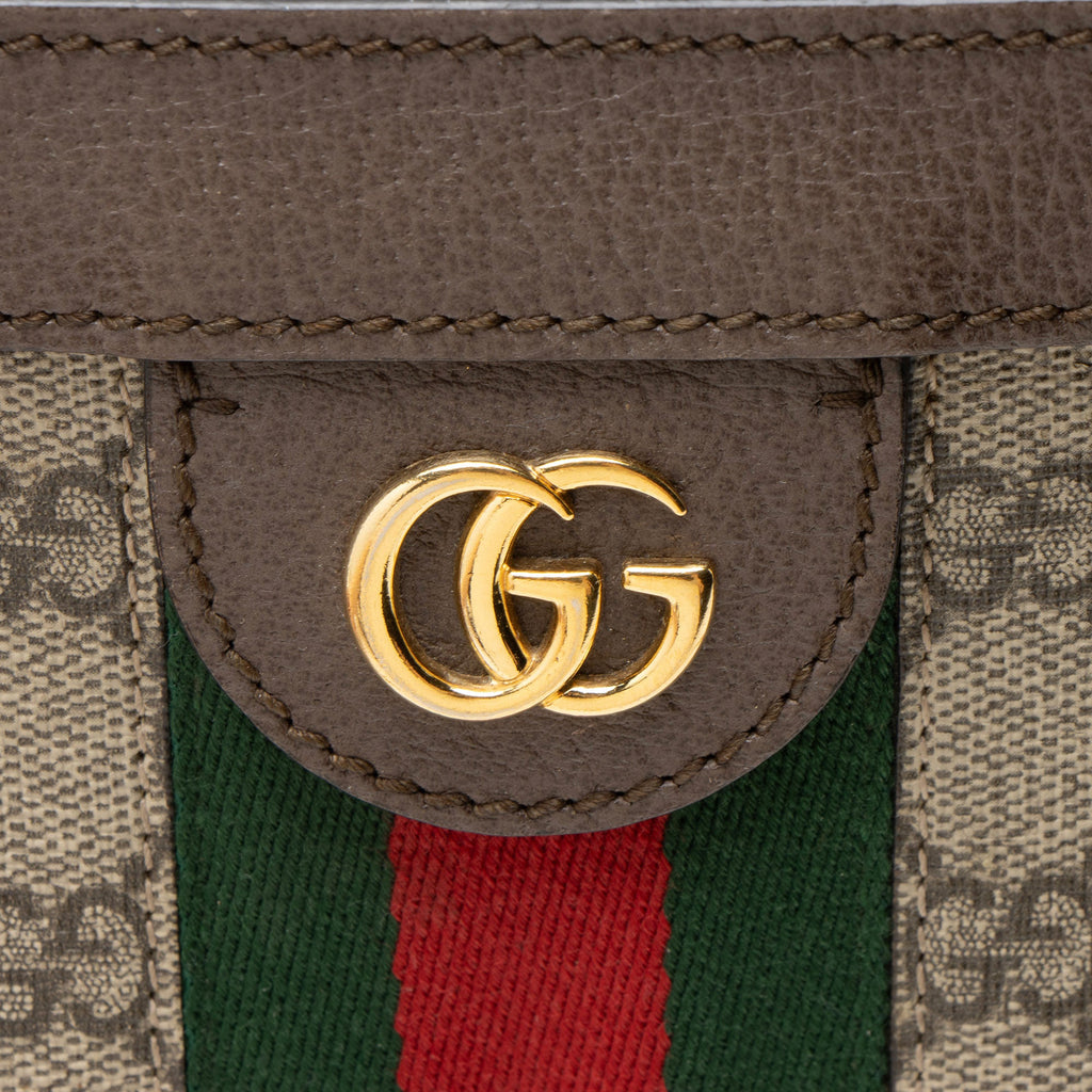 Gucci GG Supreme Ophidia Medium Chain Shoulder Bag