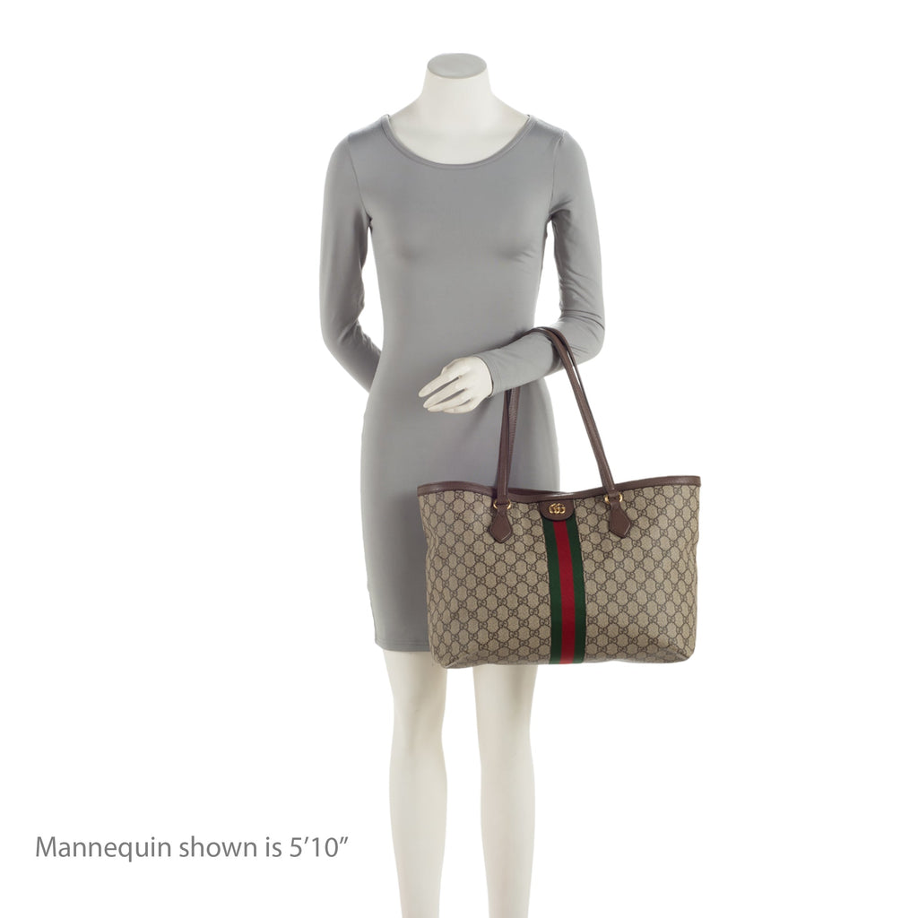 Gucci GG Supreme Ophidia Medium Shopping Tote (SHF-7s1QI3)