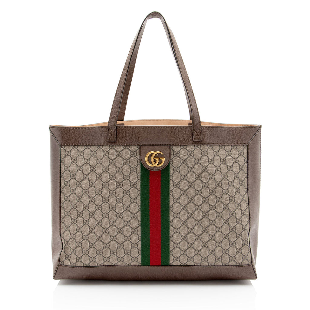 Gucci GG Supreme Ophidia Medium Soft Tote