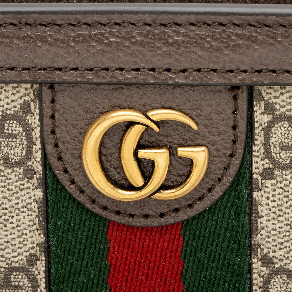 Gucci GG Supreme Ophidia Medium Wristlet