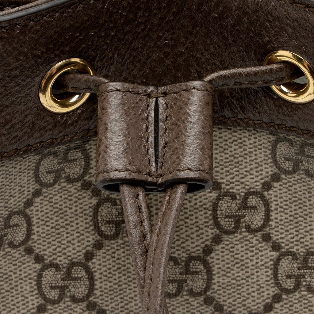 Gucci GG Supreme Ophidia Mini Bucket Bag (SHF-OFHGs0)