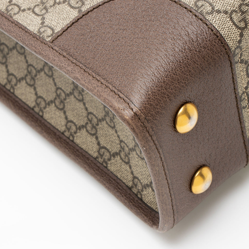 Gucci GG Supreme Ophidia Open Handle Tote