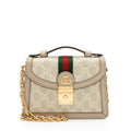 Gucci GG Supreme Ophidia Padlock Mini Top Handle