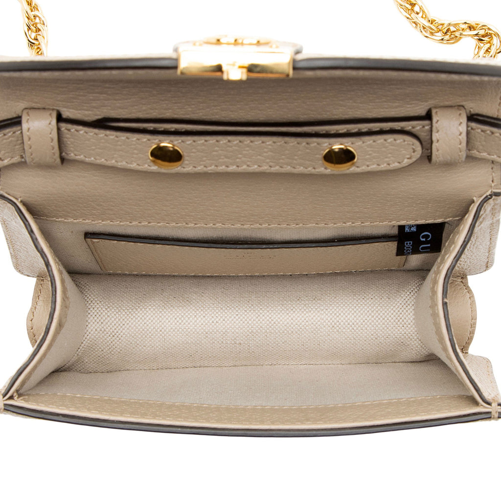 Gucci GG Supreme Ophidia Padlock Mini Top Handle