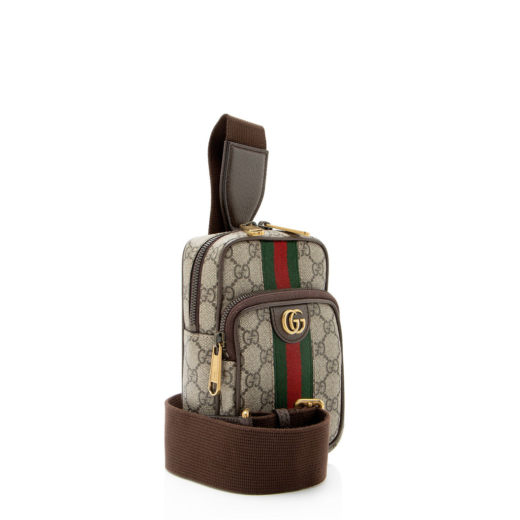 Gucci GG Supreme Ophidia Pocket Mini Messenger