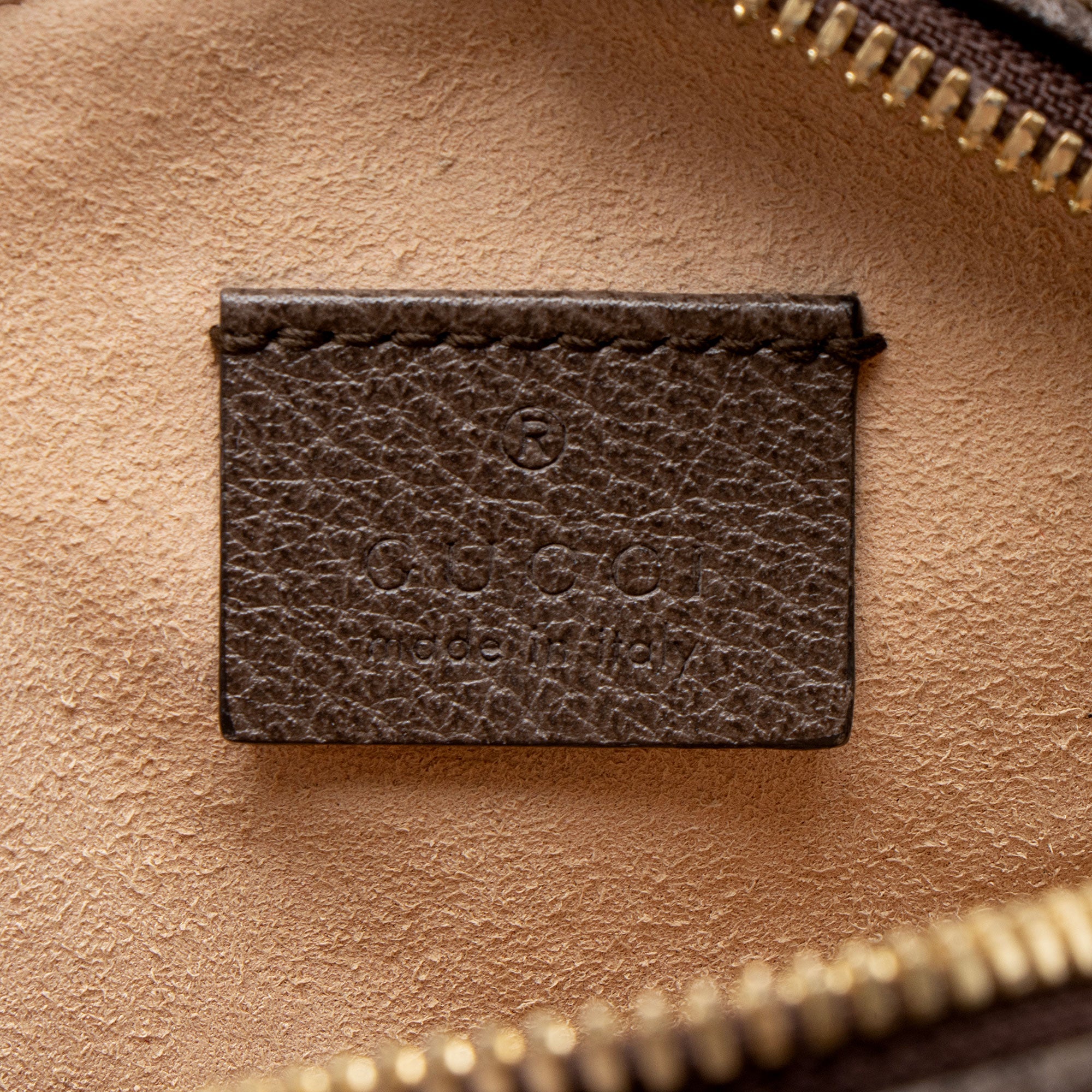 Gucci GG Supreme Ophidia Round Mini Shoulder Bag