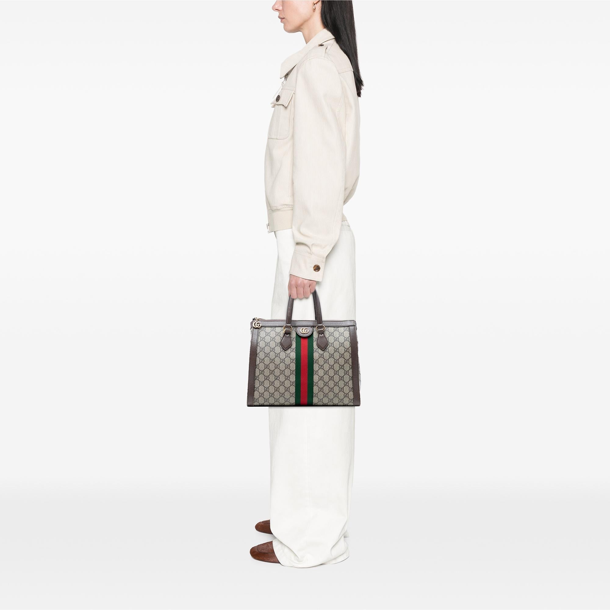 Gucci GG Supreme Ophidia Satchel