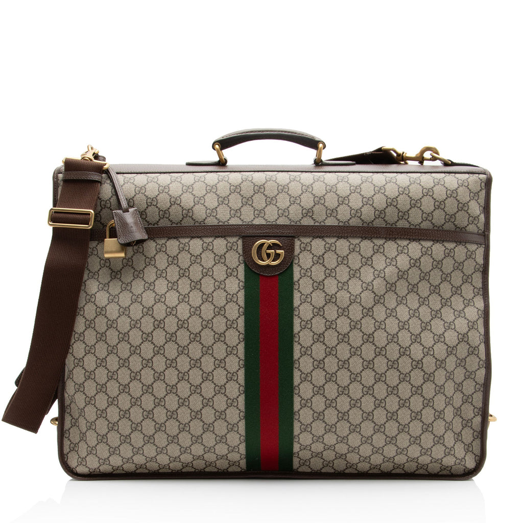 Gucci GG Supreme Ophidia Savoy Garment Bag