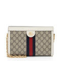 Gucci GG Supreme Ophidia Small Chain Shoulder Bag (SHF-mjx4Wm)