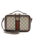 Gucci GG Supreme Ophidia Zip Around Small Crossbody