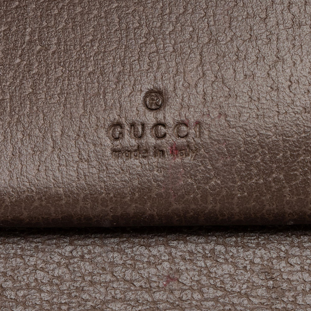 Gucci GG Supreme Ophidia Tri-Fold Wallet Crossbody Bag (SHF-qymUM5)