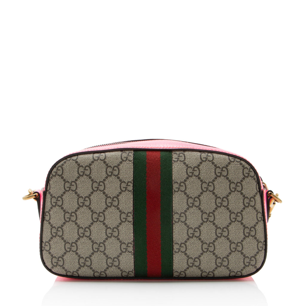 Gucci GG Supreme Ophidia Web Small Camera Bag