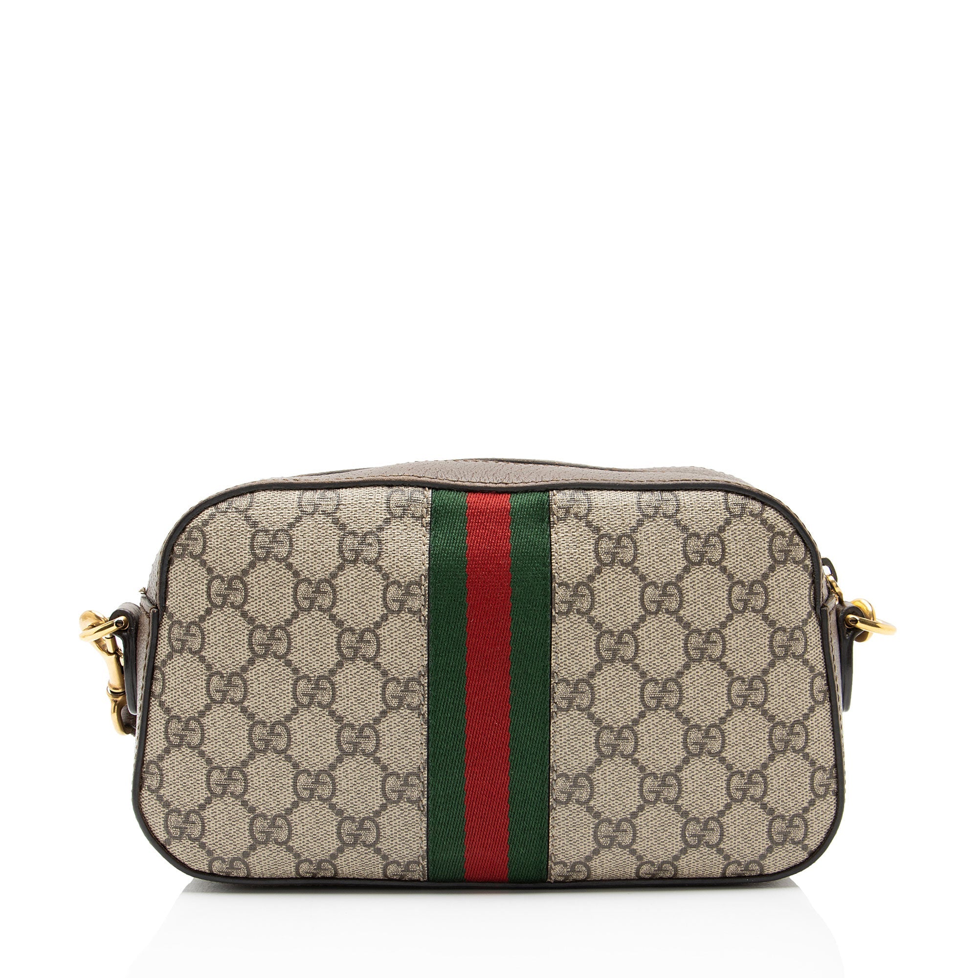 Gucci GG Supreme Ophidia Web Small Camera Bag