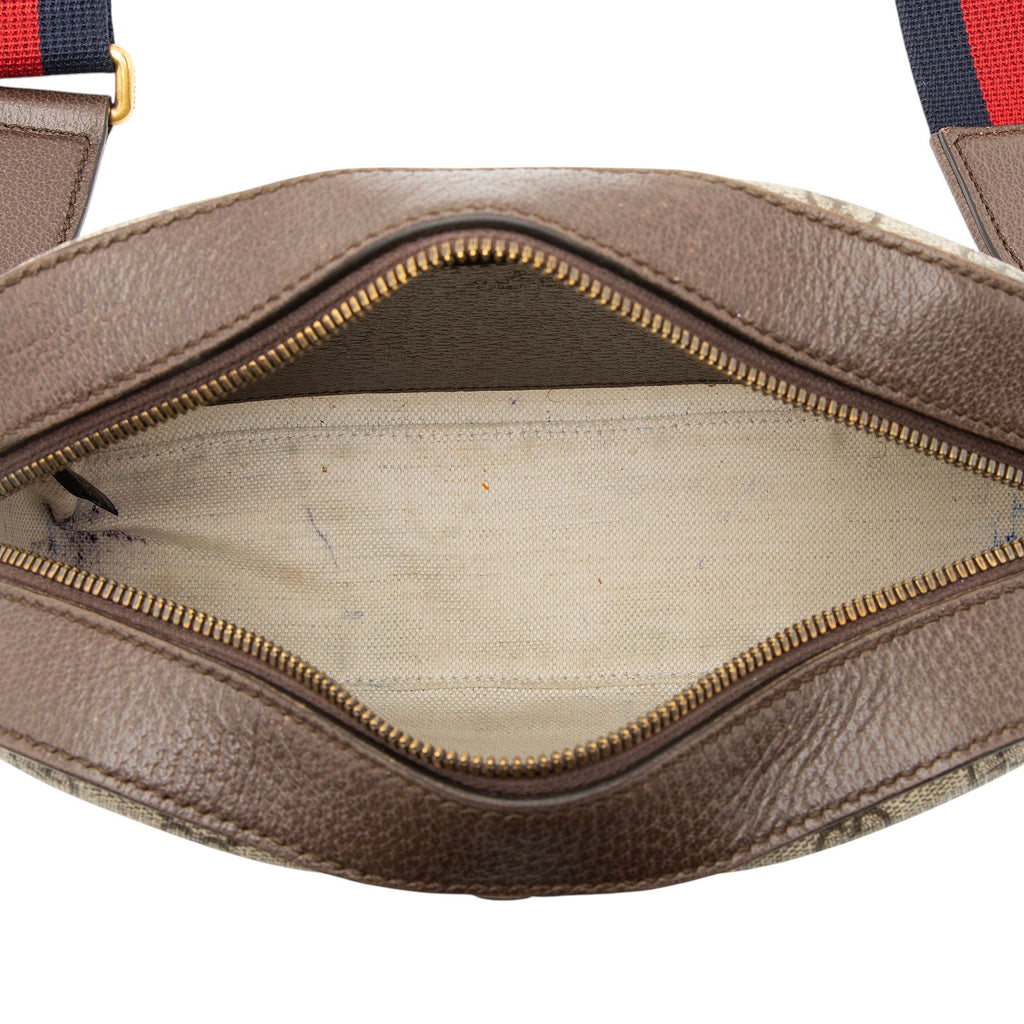 Gucci GG Supreme Ophidia Web Small Camera Bag
