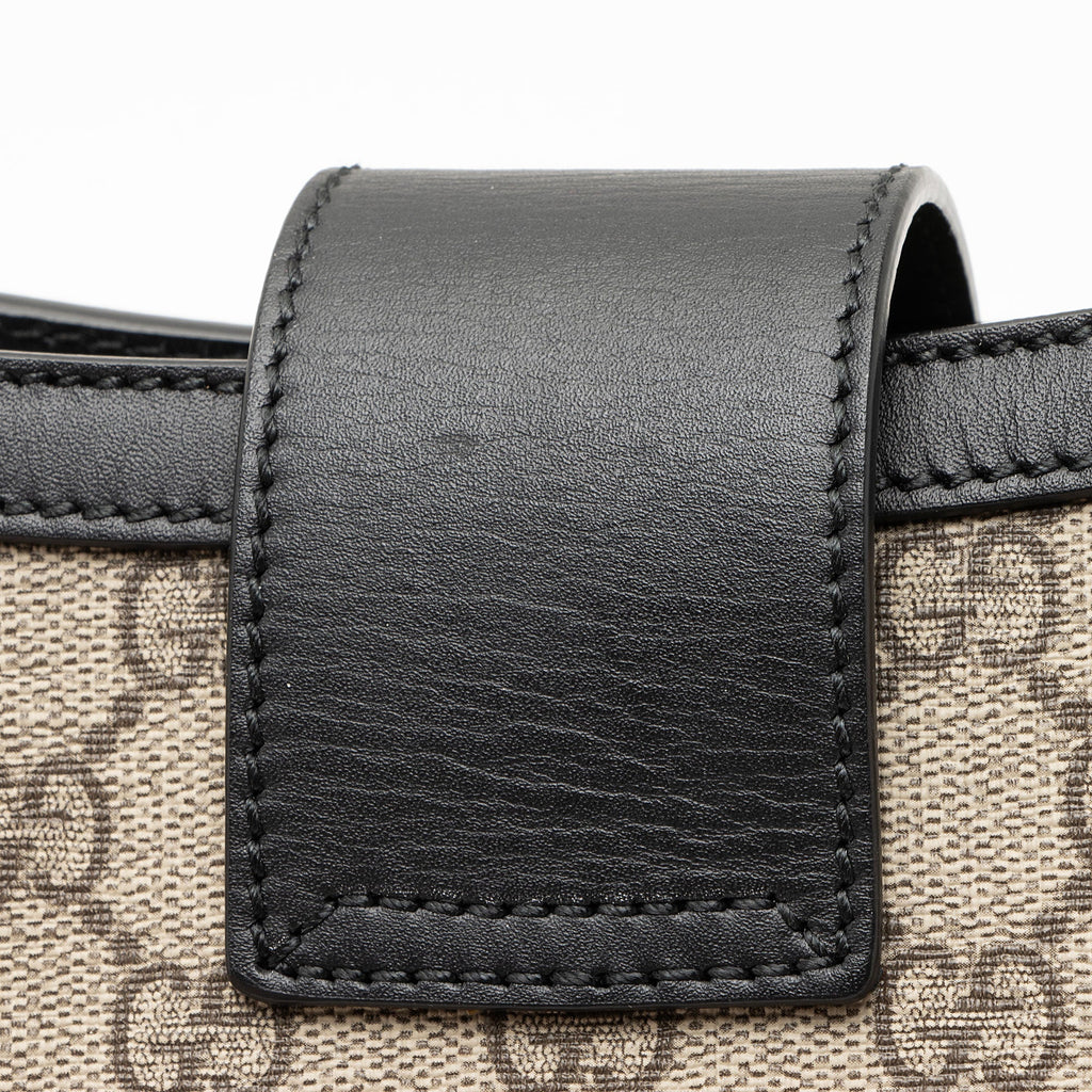 Gucci GG Supreme Padlock Chain Small Shoulder Bag