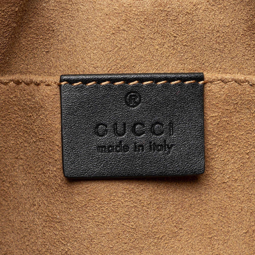 Gucci GG Supreme Padlock Chain Small Shoulder Bag